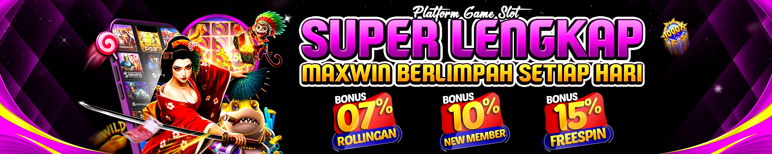 Platform Game Slot SUPER LENGKAP MAXWIN BERLIMPAH SETIAP HARI